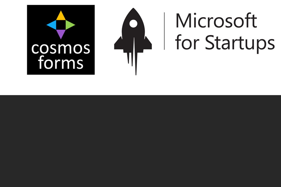 Cosmos Forms accepted into Microsoft For Startups Program