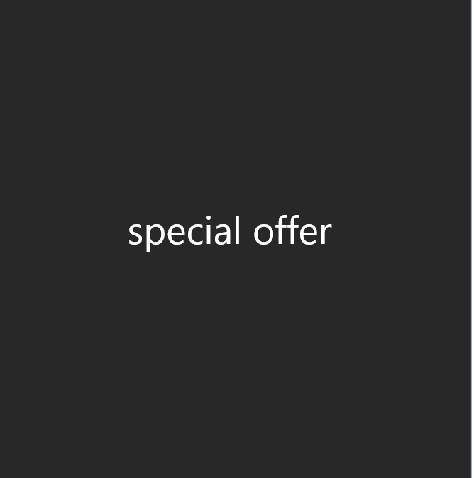 Return to Work Special Offer